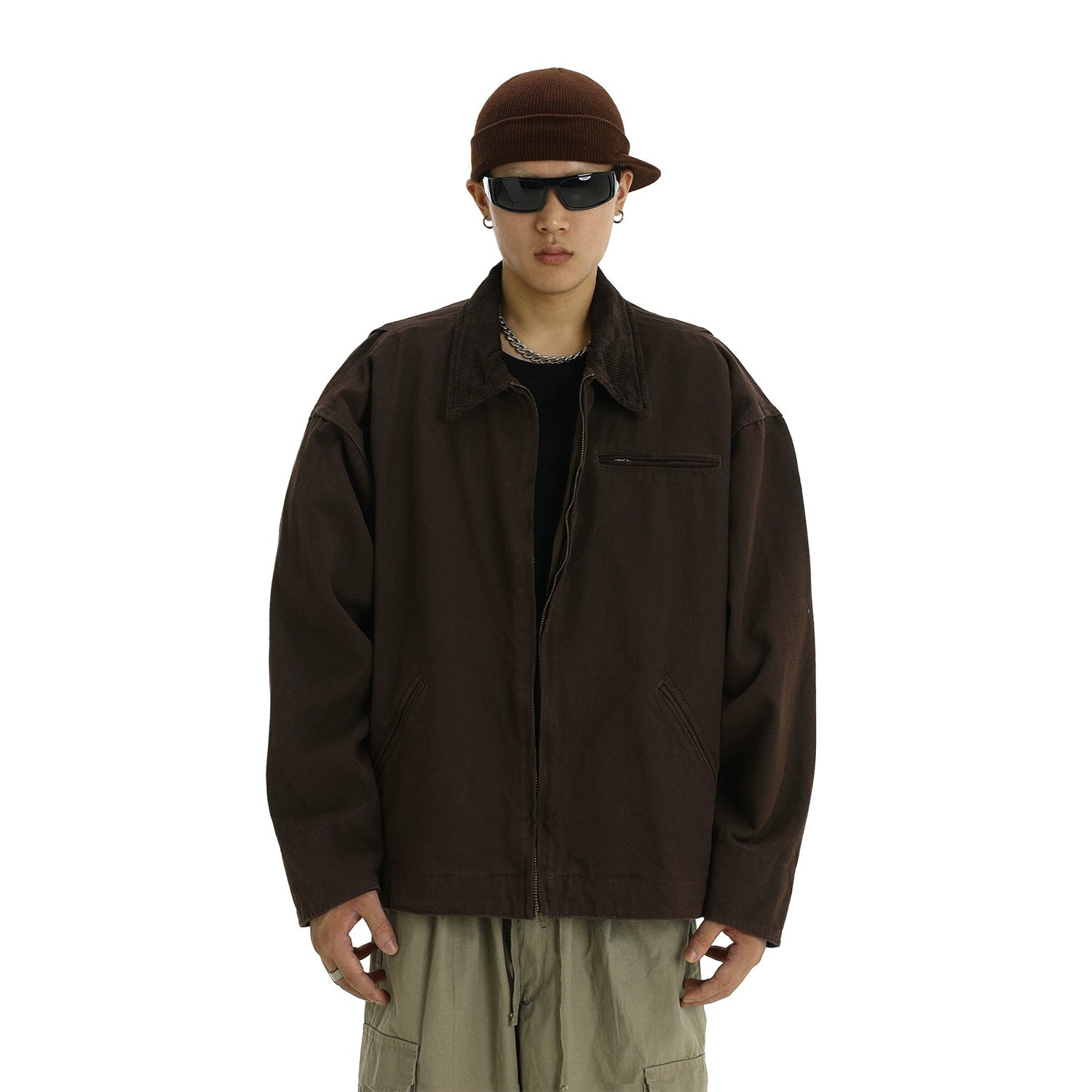 Corduroy jacket oversized hotsell