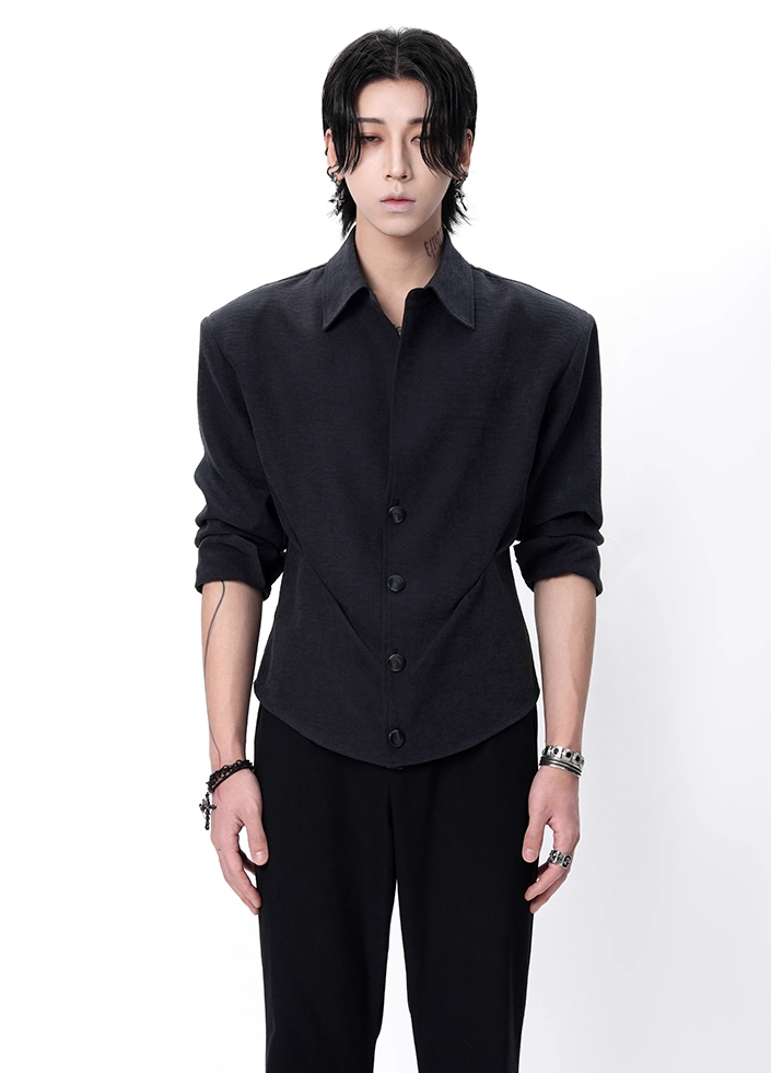 side button dress shirt watts side button down shirt