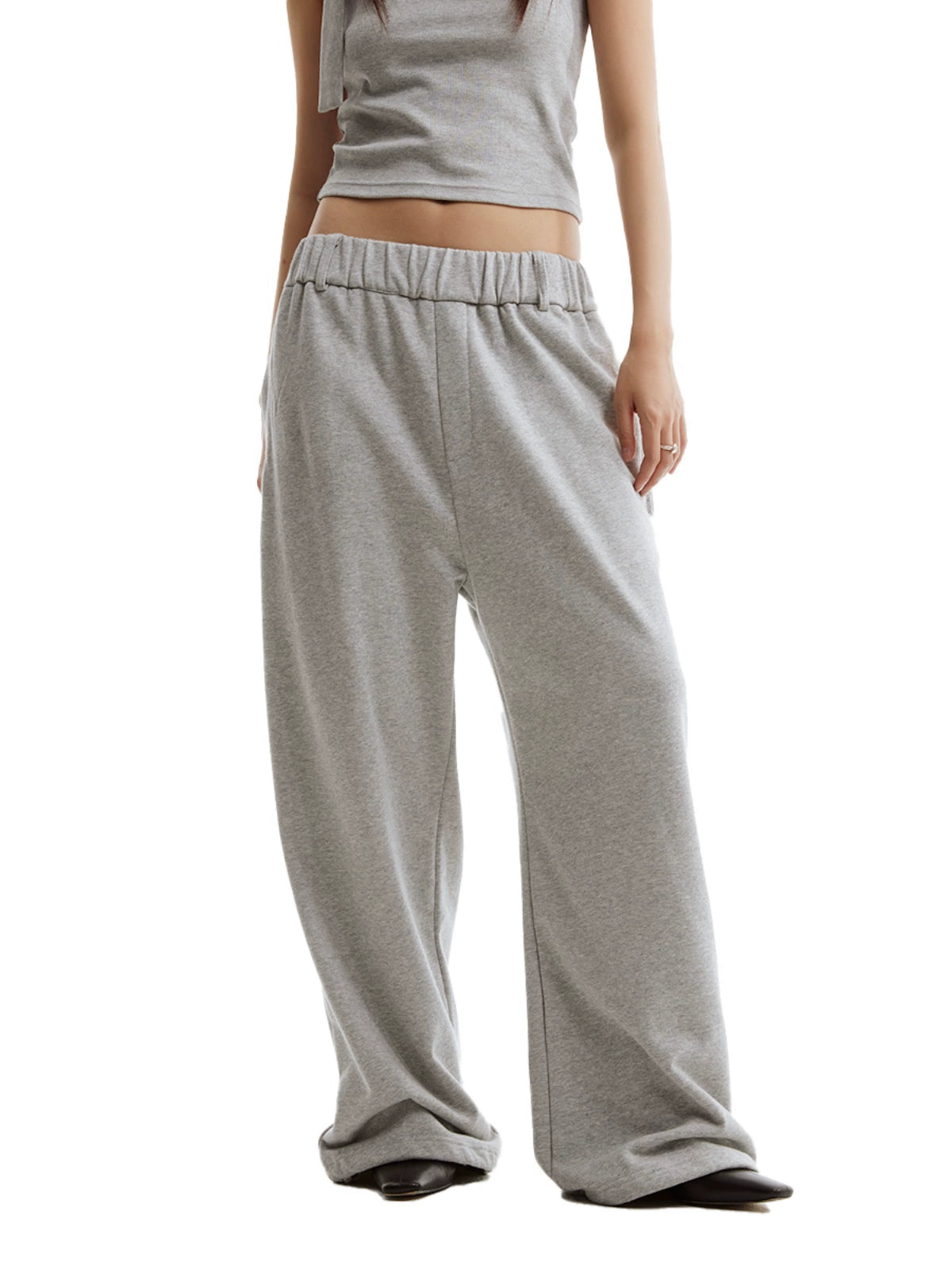 Wide Leg Low Waisted Lounge Sweatpant Joggers