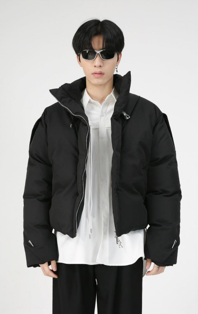 Cropped Puffer Jacket – nightcity clothing