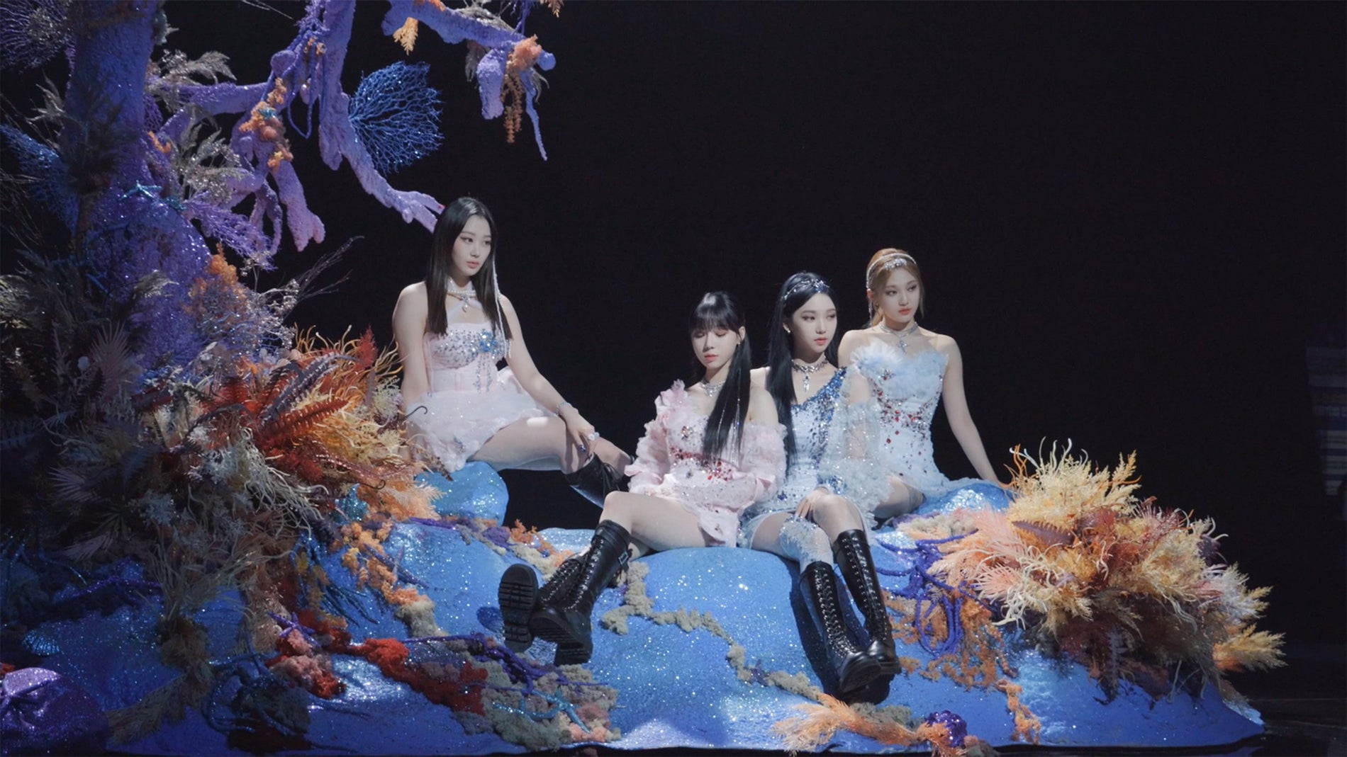 Fairytale Fashion in aespa’s “Dreams Come True” Music Video
