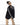 Striped Trim Single-Breasted Blazer Jacket