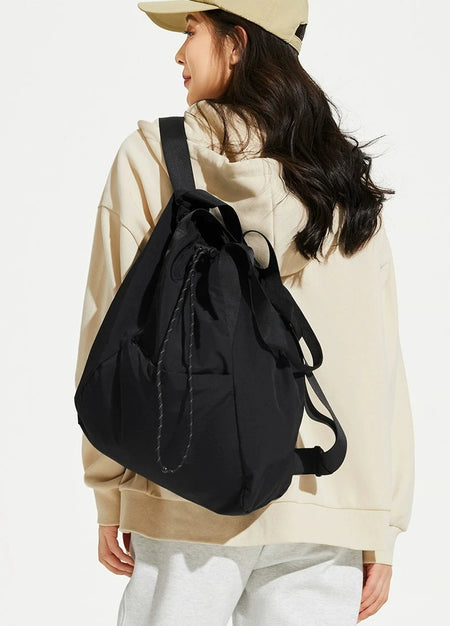 Canvas Shoulder Tote Bag with Wide Strap - nightcity clothing