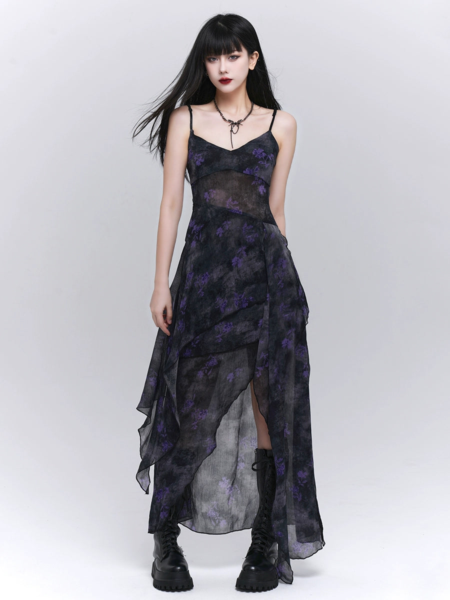 sheer overlay dress Asymmetric Hem Floral – nightcity clothing Mini Boho Summer Dress bodysuit or even jeans 2023 GRADUATION NH Size:18-24 Months (90cm)