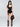Chain Strap One-Piece Swimsuit with Tie Side