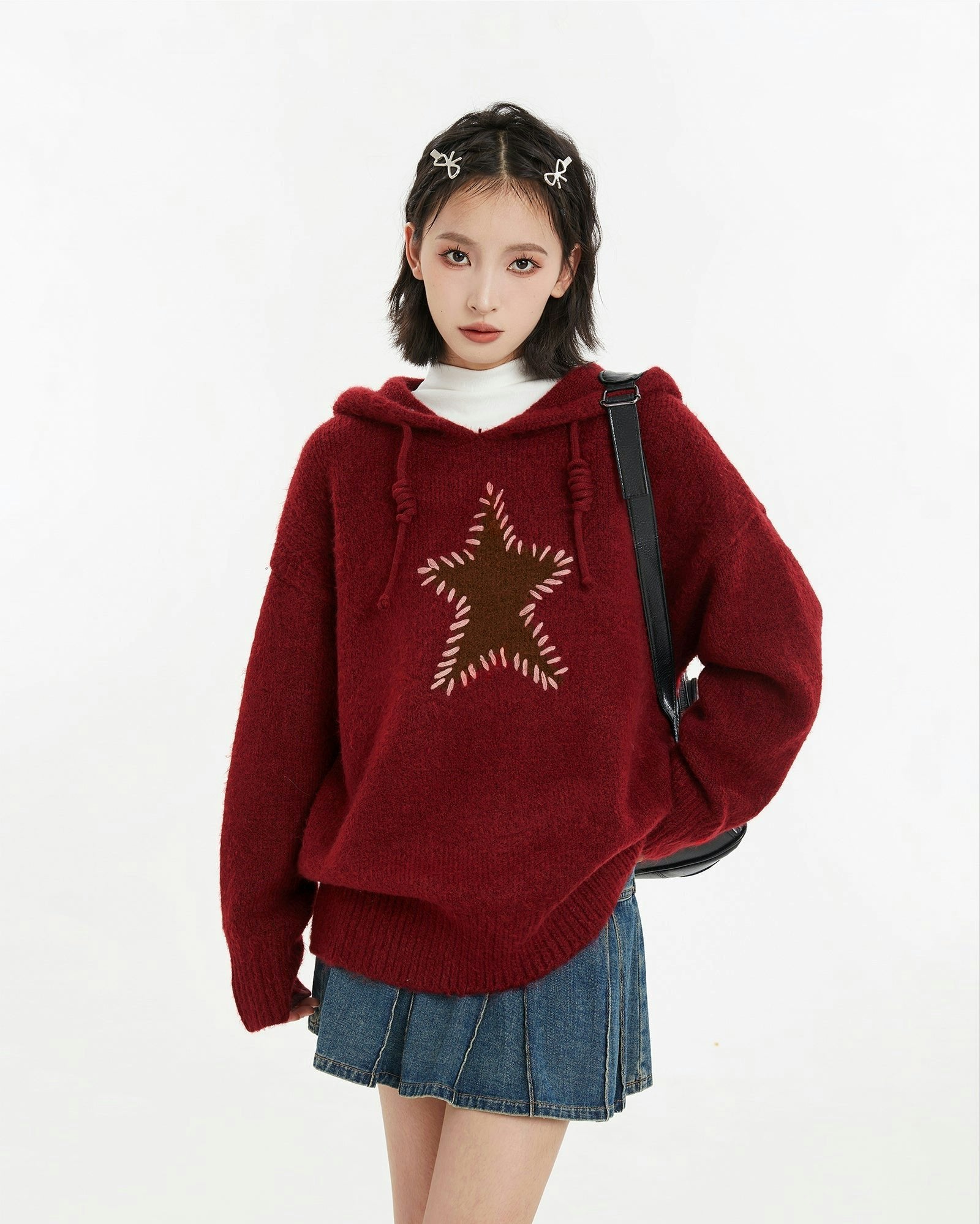 Oversized star sweater best sale