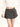 Pleated High-Waist Mini Skirt with Tie Belt