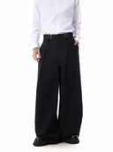 Adjustable Waist Pleated Pants