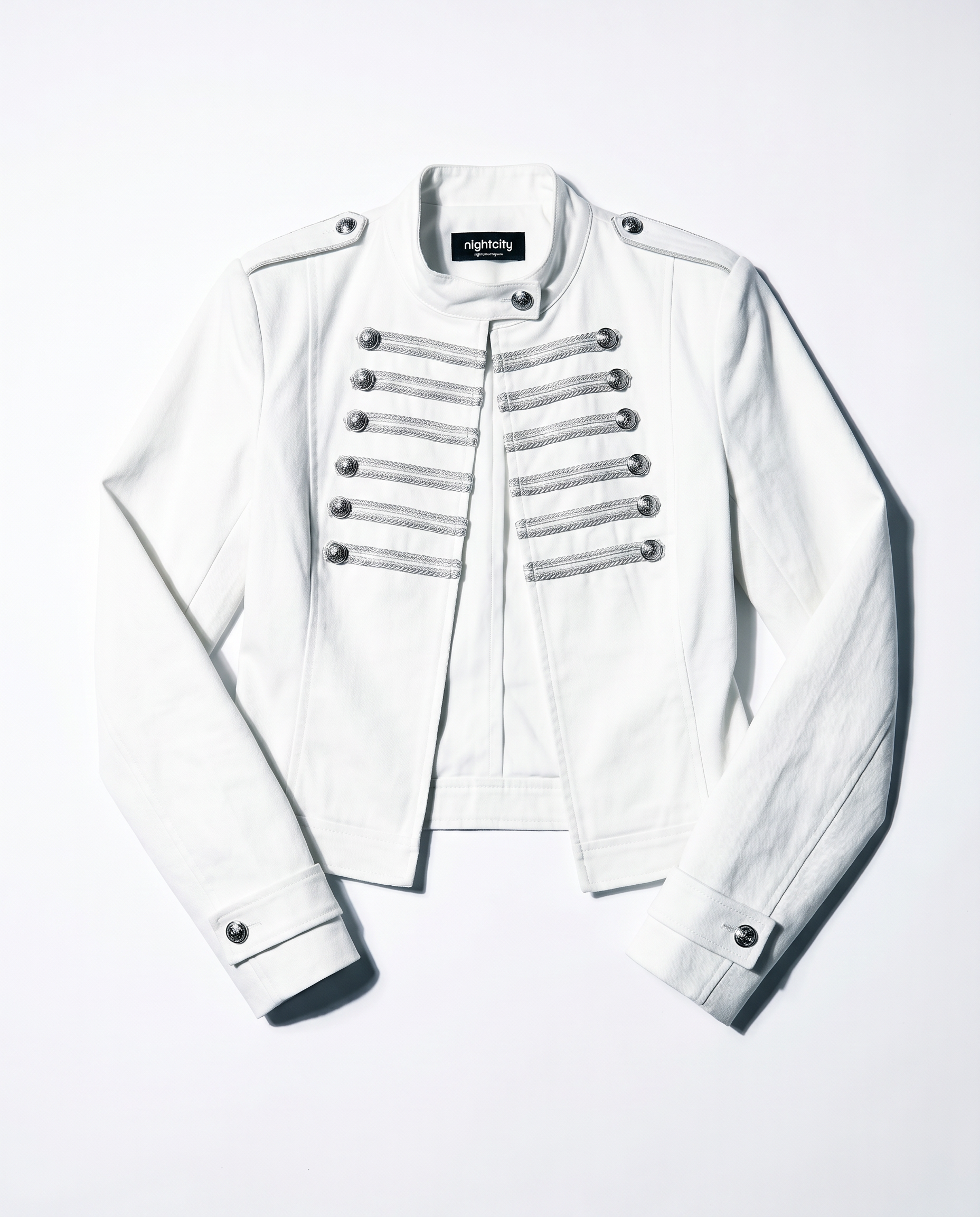 Braided Split Front Military Jacket-6