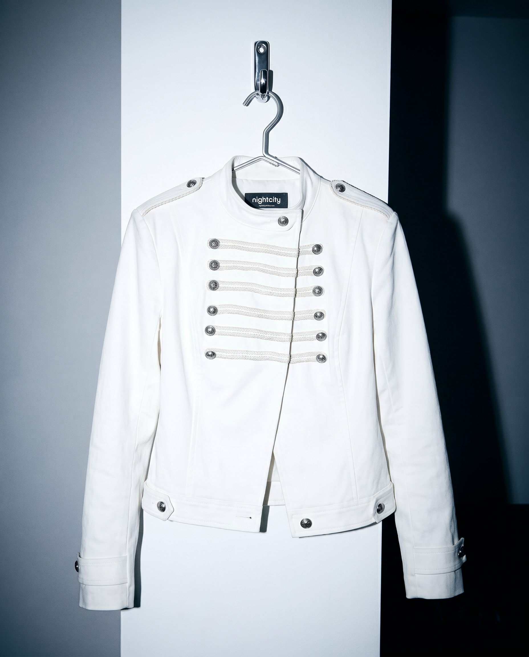 Braided Split Front Military Jacket-7