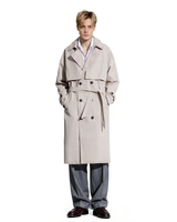 Oversized Long Trench Coat