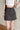 Ruched Side Elastic Waist Mini Skirt