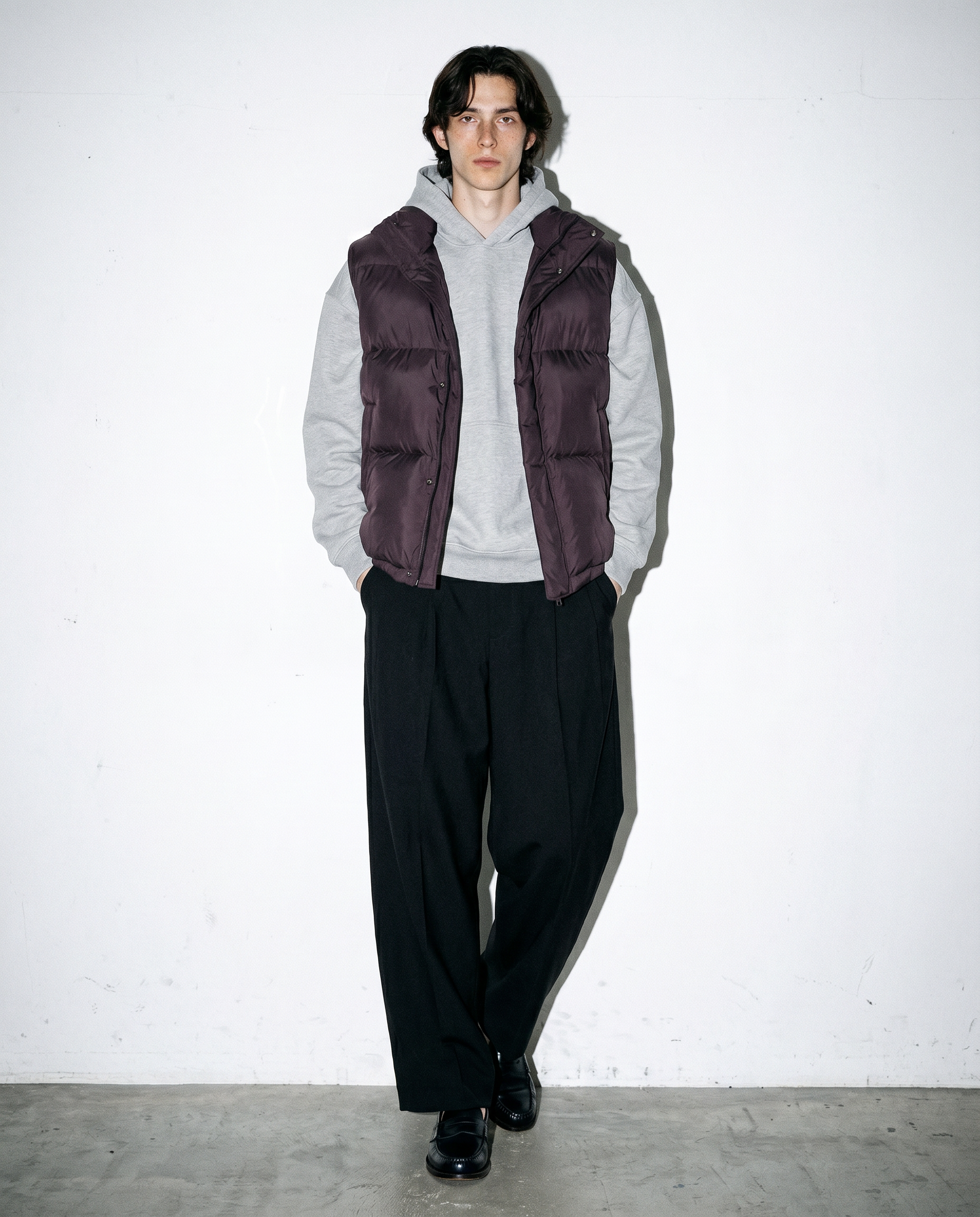Oversized Puffer Gillet Lightweight Vest-5