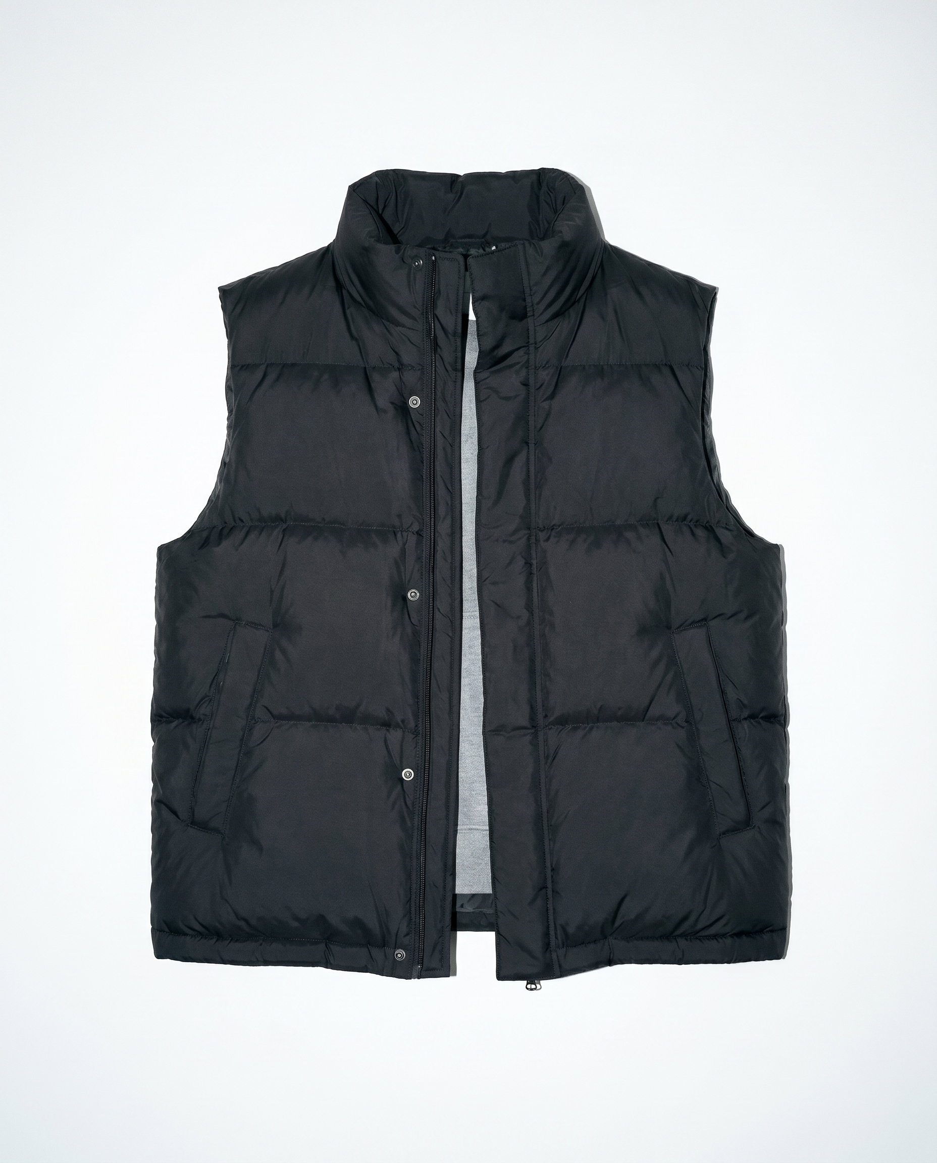 Oversized Puffer Gillet Lightweight Vest-6