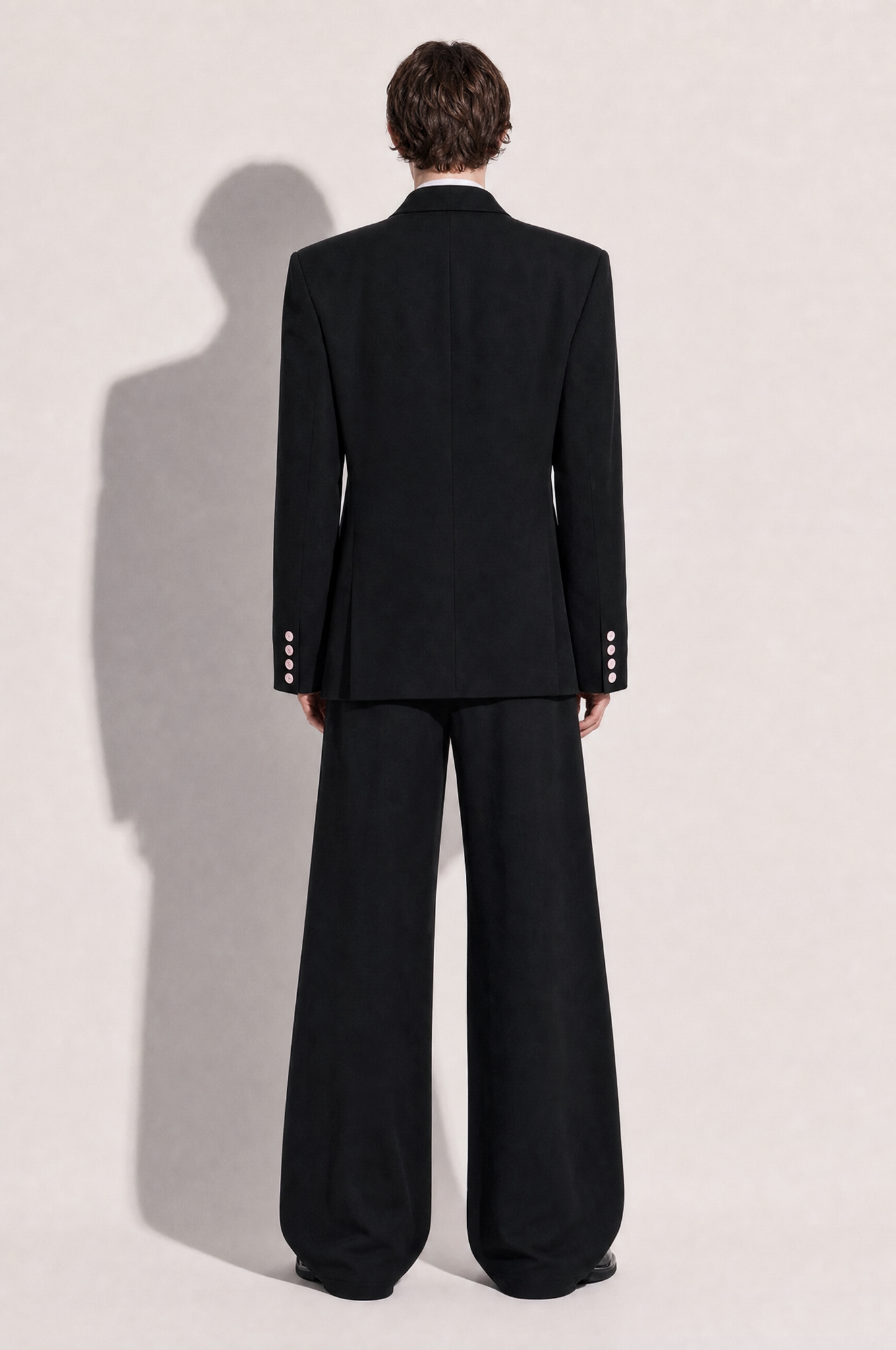 Rhinestone Shawl Lapel Structured Suit-4