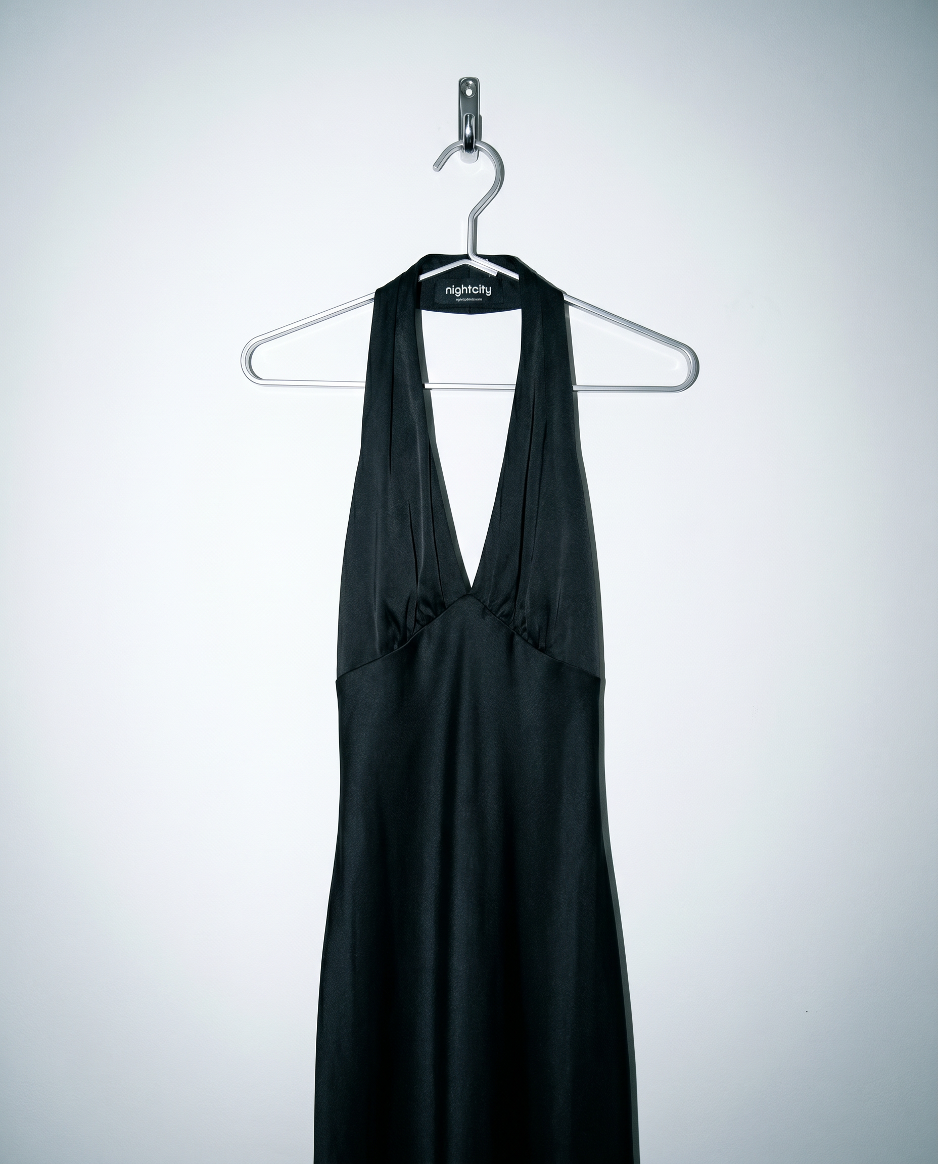 Satin Plunge Backless Maxi Slip Dress-17