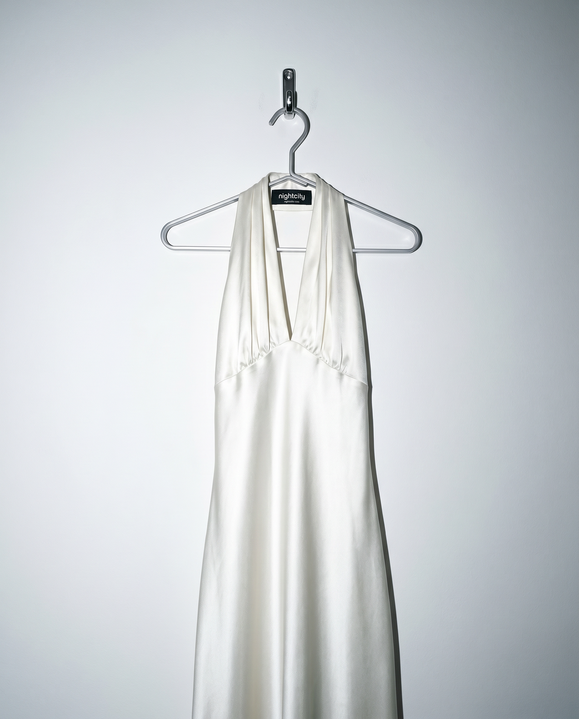Satin Plunge Backless Maxi Slip Dress-9