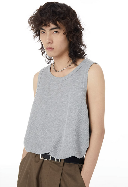 Waffle Textured Tank Top