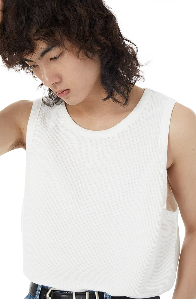 Waffle Textured Tank Top