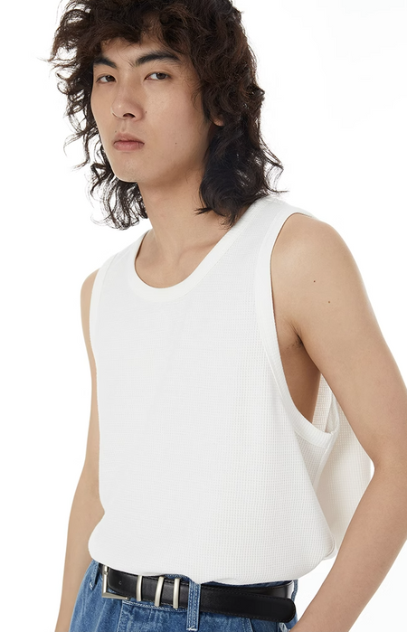 Waffle Textured Tank Top