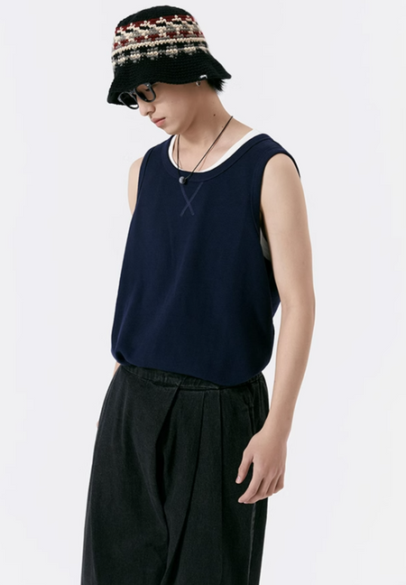 Waffle Textured Tank Top