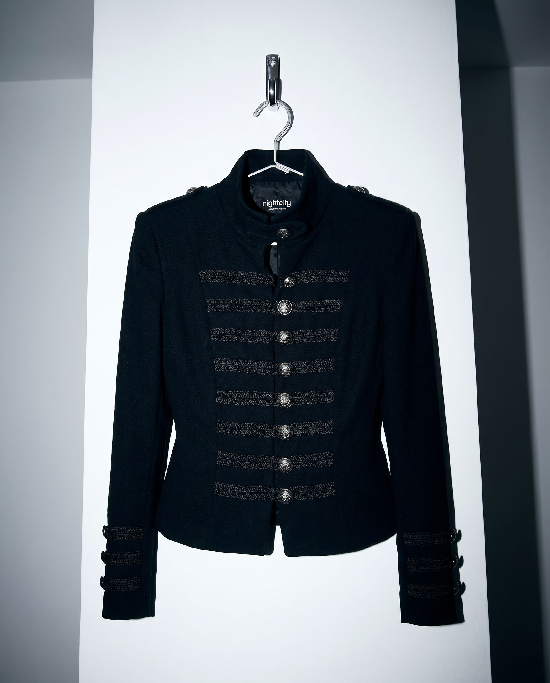 Structured Braid Military Napoleon Jacket-8