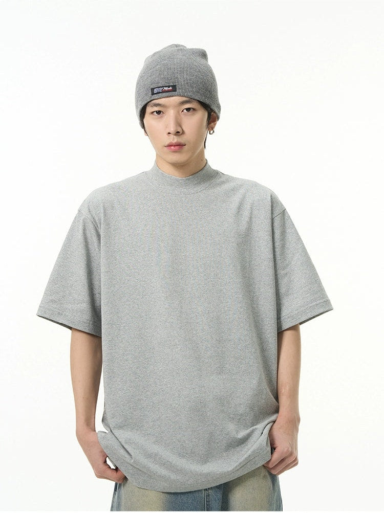 Oversized Semi-Funnel Crewneck Tee