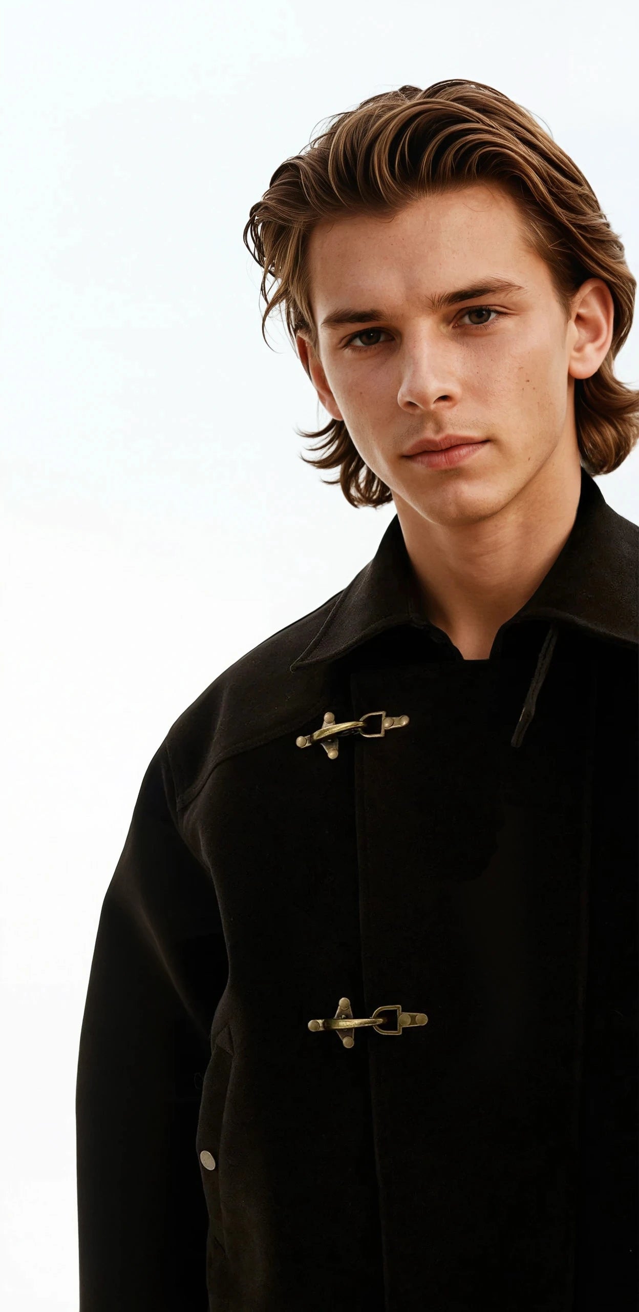 トップス notconventional fireman buckle vest Fireman Clasp Jacket - Black | RONNING, Everyday Uniform