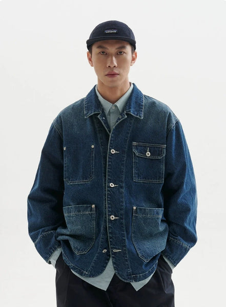 MASSTARD DenimJacket【DENNY】VINTAGE WASH MASSTARD DenimJacket【DENNY】VINTAGE WASH
