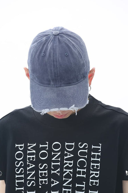 Adjustable Distressed Baseball Cap