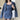 Cropped Frayed Denim Jacket and Tube Mini Dress Two-Piece Set - nightcity clothing
