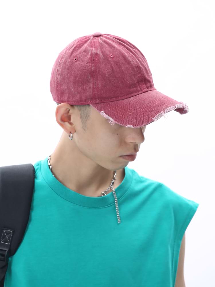 Adjustable Distressed Baseball Cap
