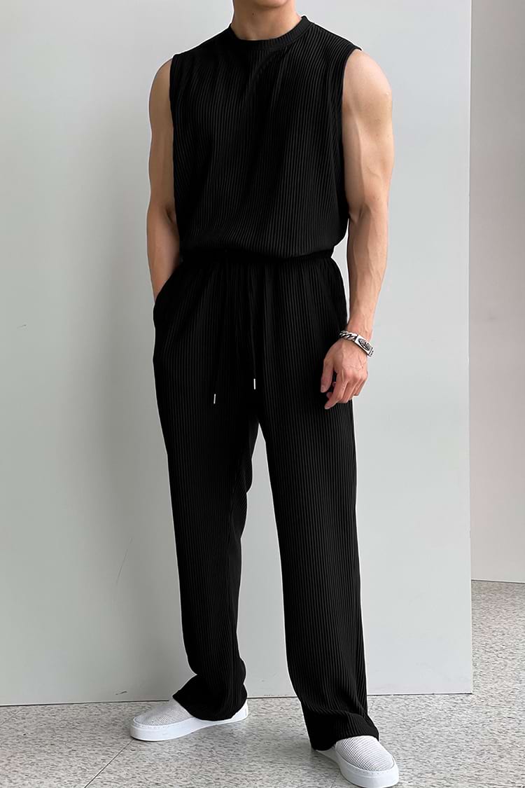 Ribbed Sleeveless Top
