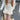 Corduroy Mini Skirt with Eyelet Pleats - nightcity clothing