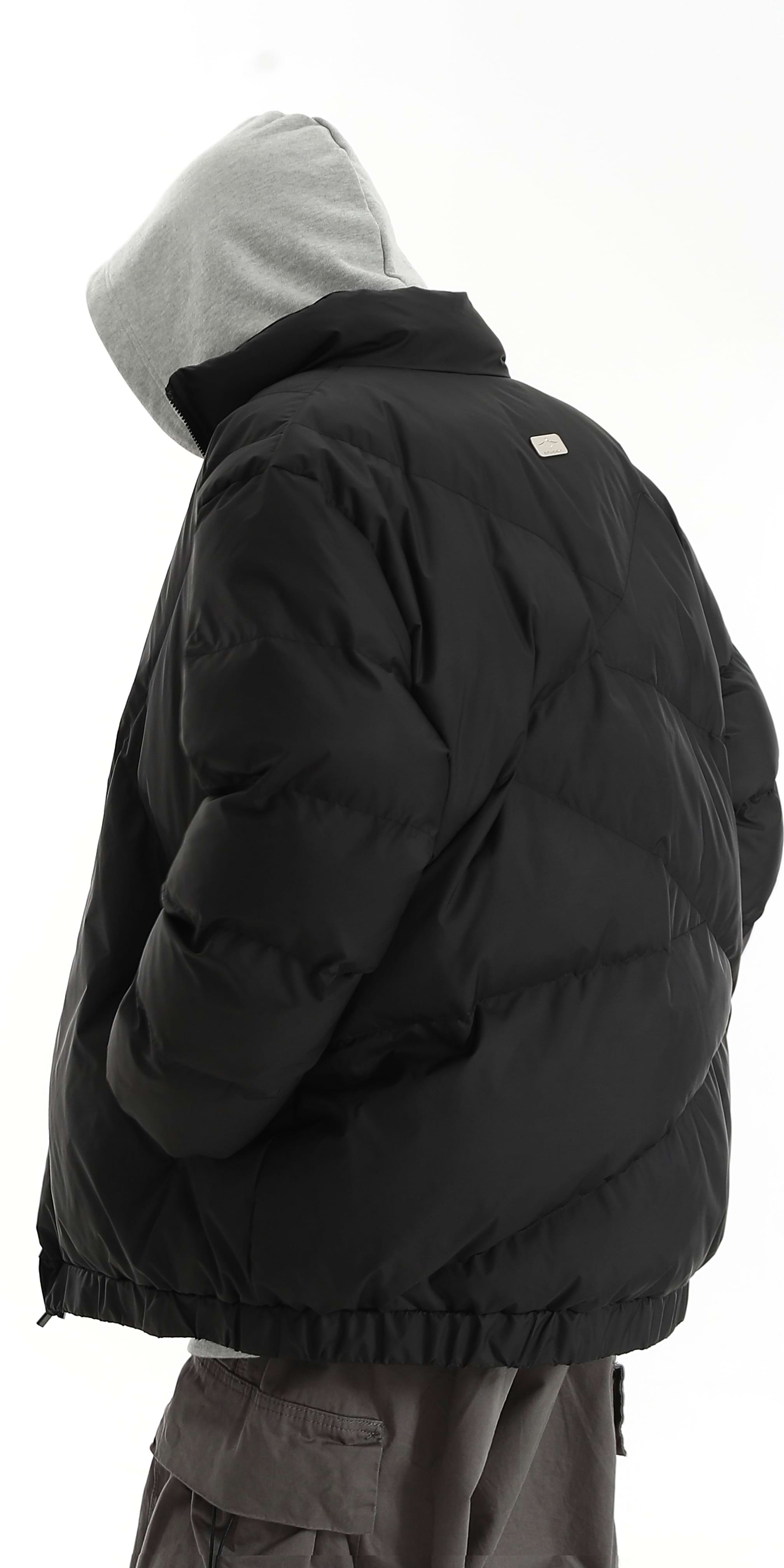 High Neck Quilted Puffer Jacket