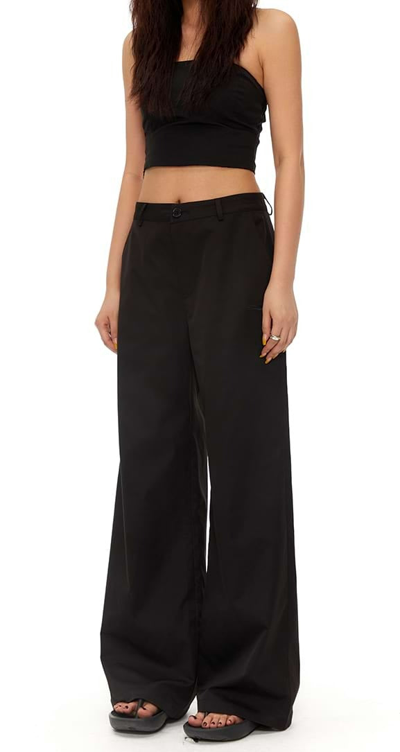High Waist Wide Leg Pants