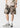 Embroidered Flower Elastic Waist Shorts