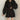 Corduroy Puff Long Sleeve Mini Dress - nightcity clothing