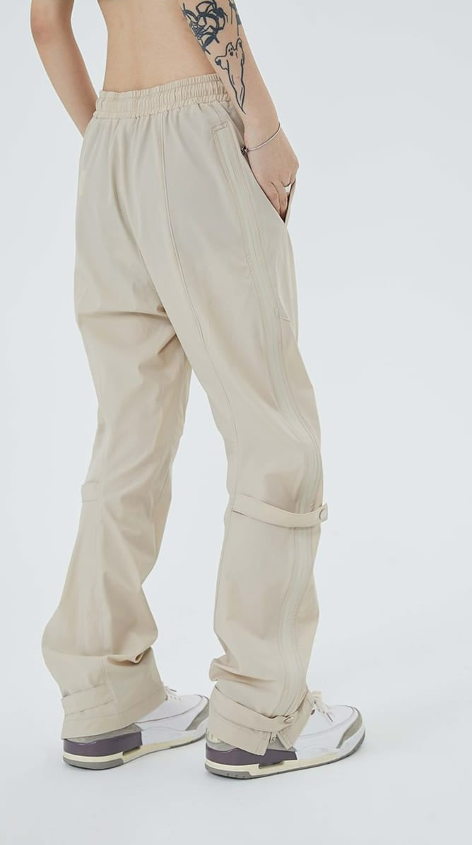 Double Side Zip Lightweight Pants