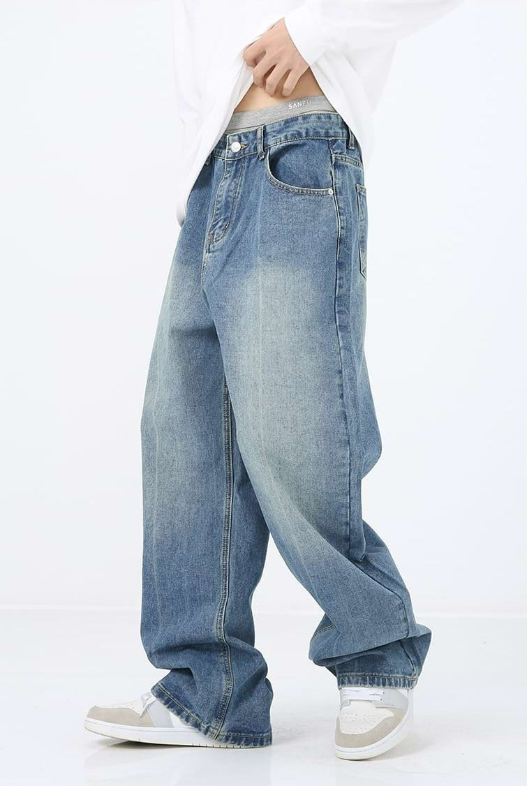 Classic Faded Jeans