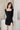 Knit Bodycon Mini Dress with Split Hem - nightcity clothing
