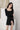 Knit Bodycon Mini Dress with Split Hem - nightcity clothing