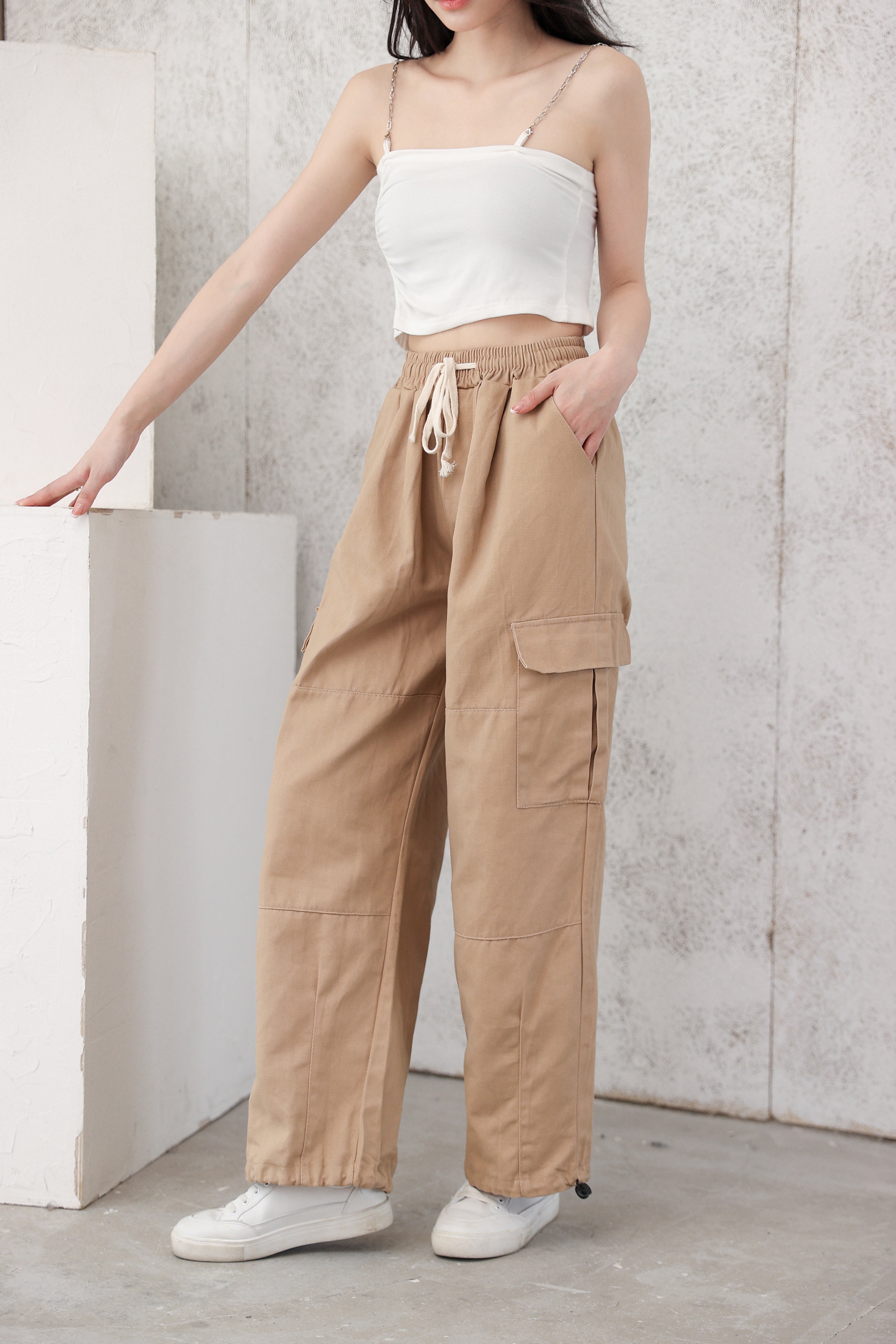 Wide Leg Cargo Pants - nightcity clothing