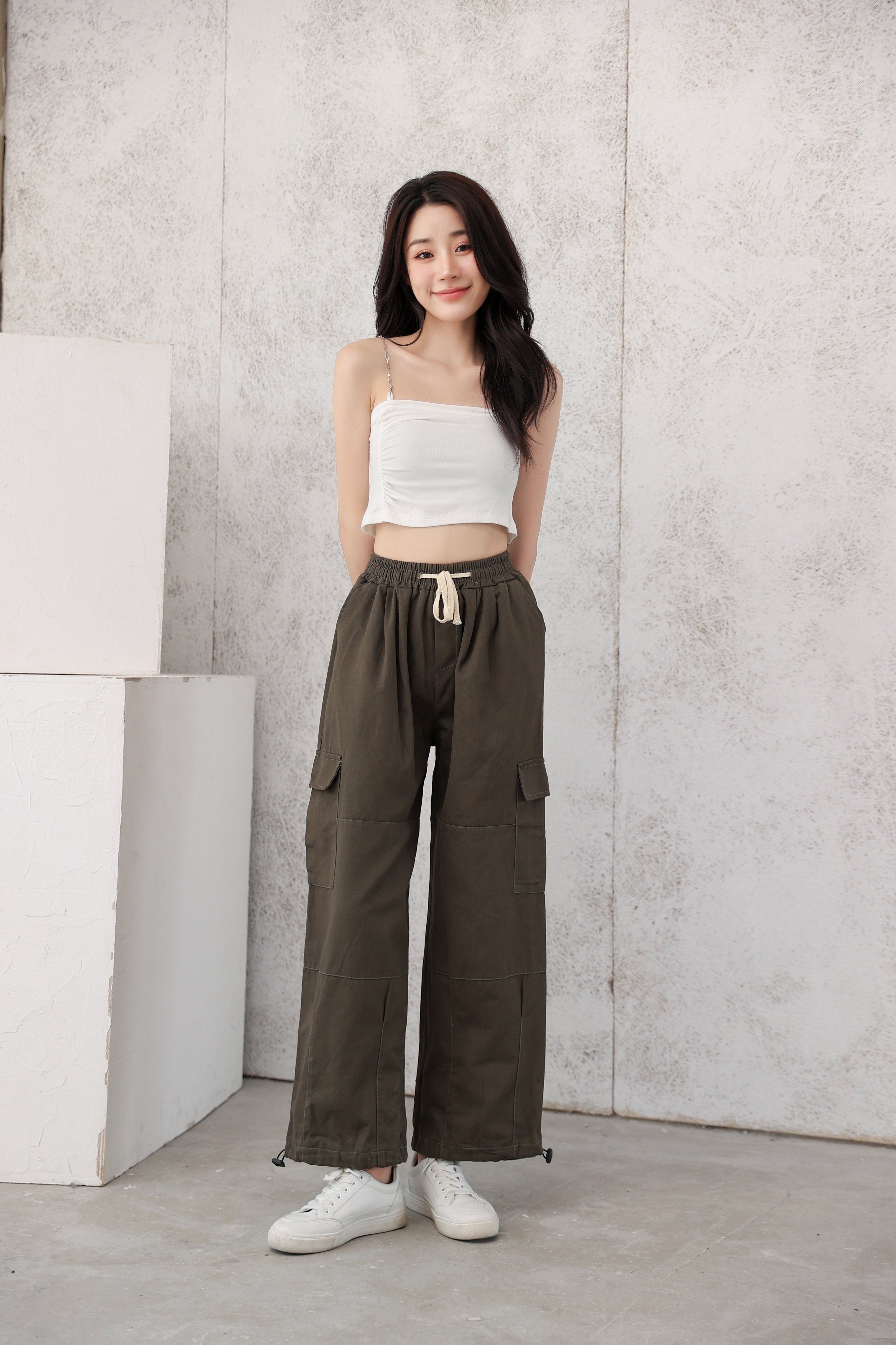 Wide Leg Cargo Pants - nightcity clothing