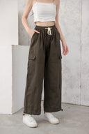 Wide Leg Cargo Pants