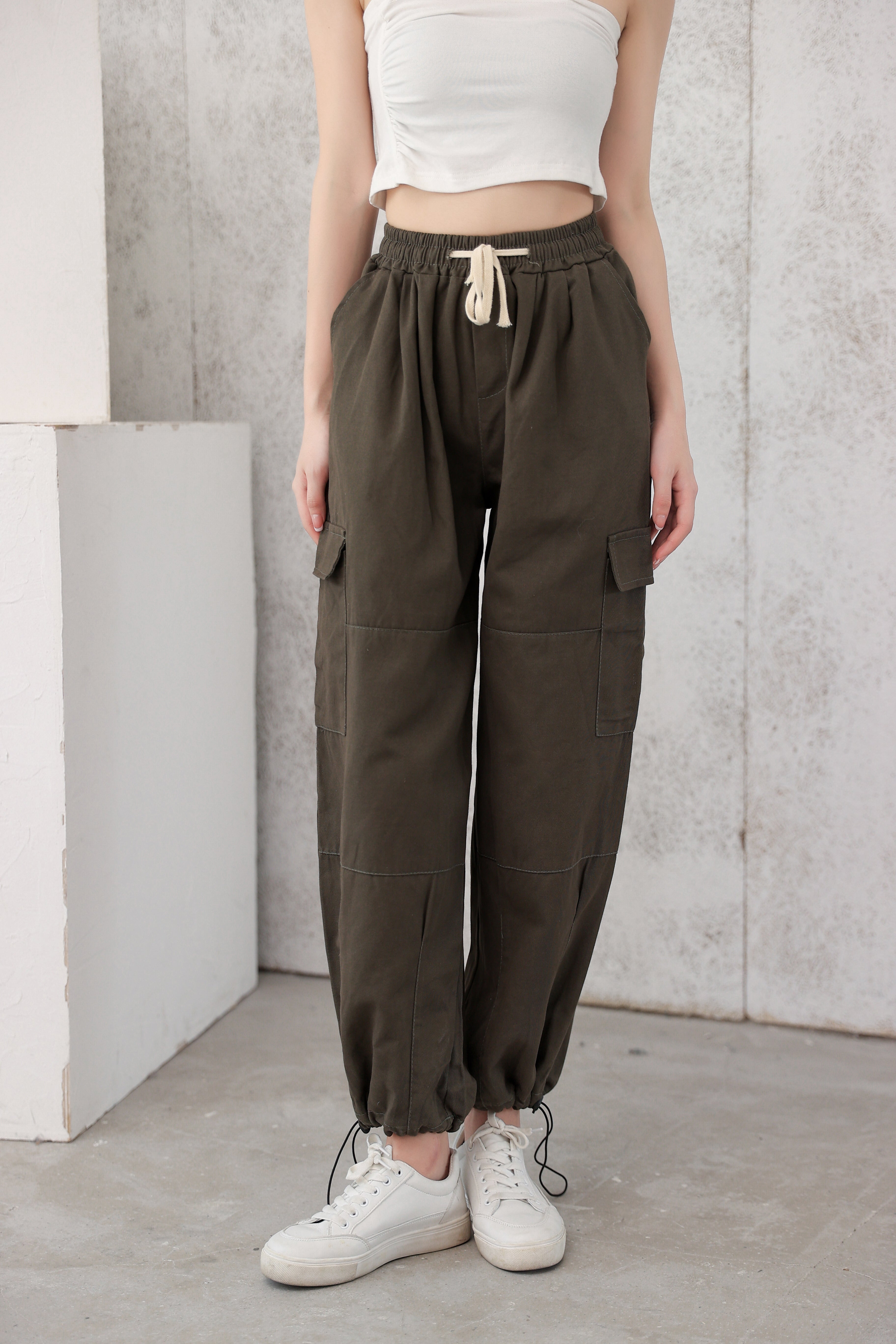 Wide Leg Cargo Pants - nightcity clothing