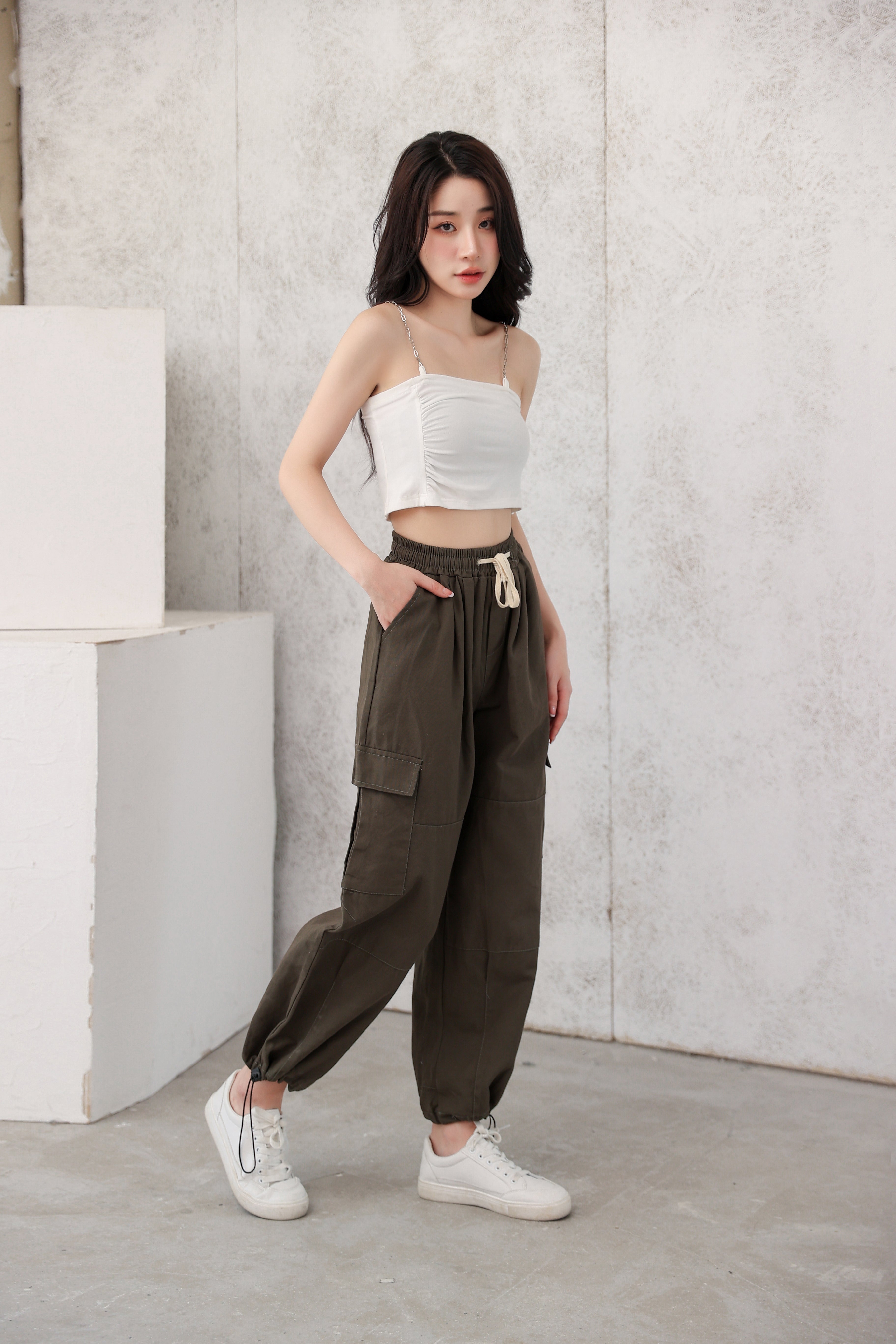 Wide Leg Cargo Pants - nightcity clothing