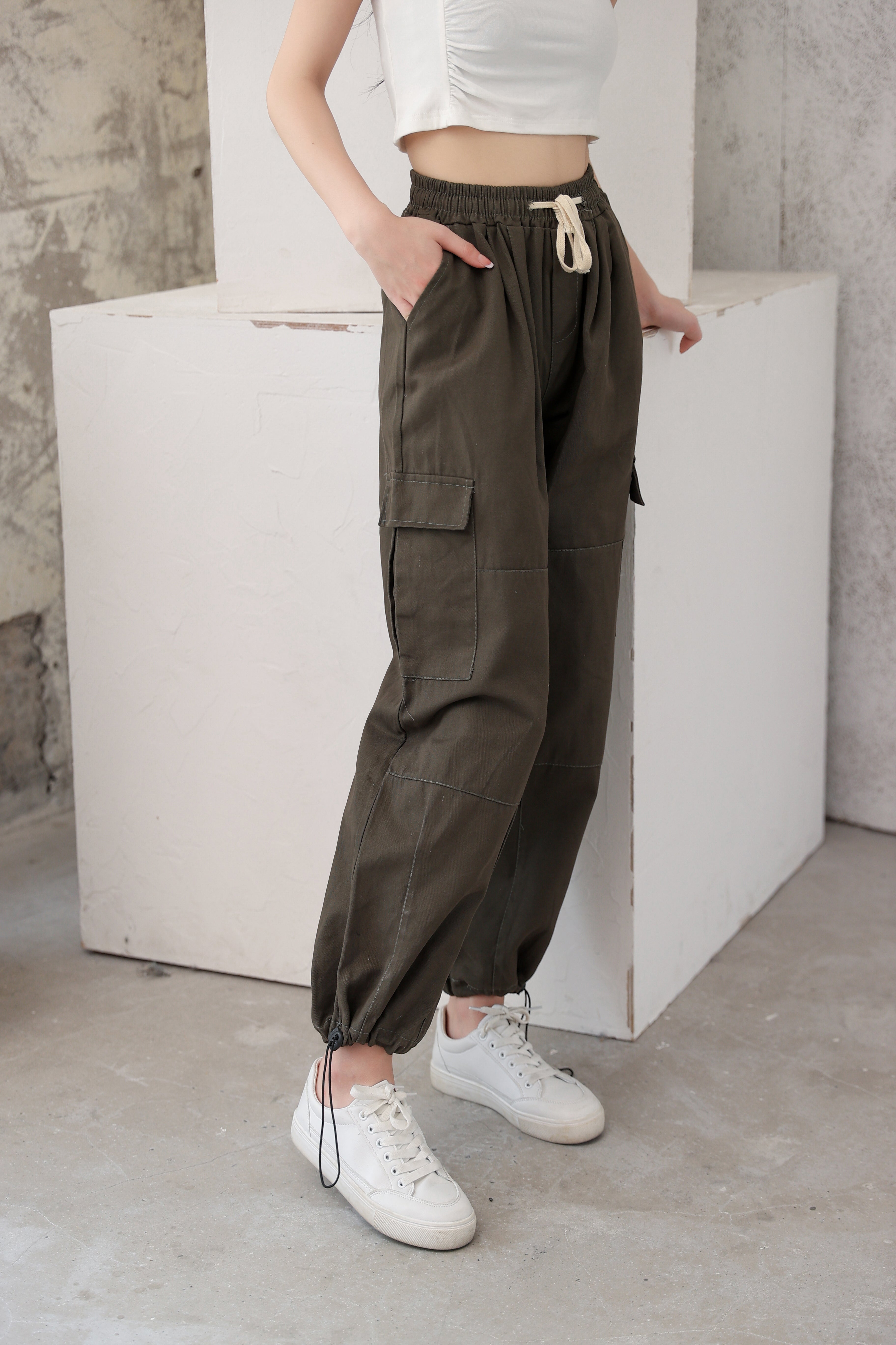 Wide Leg Cargo Pants - nightcity clothing