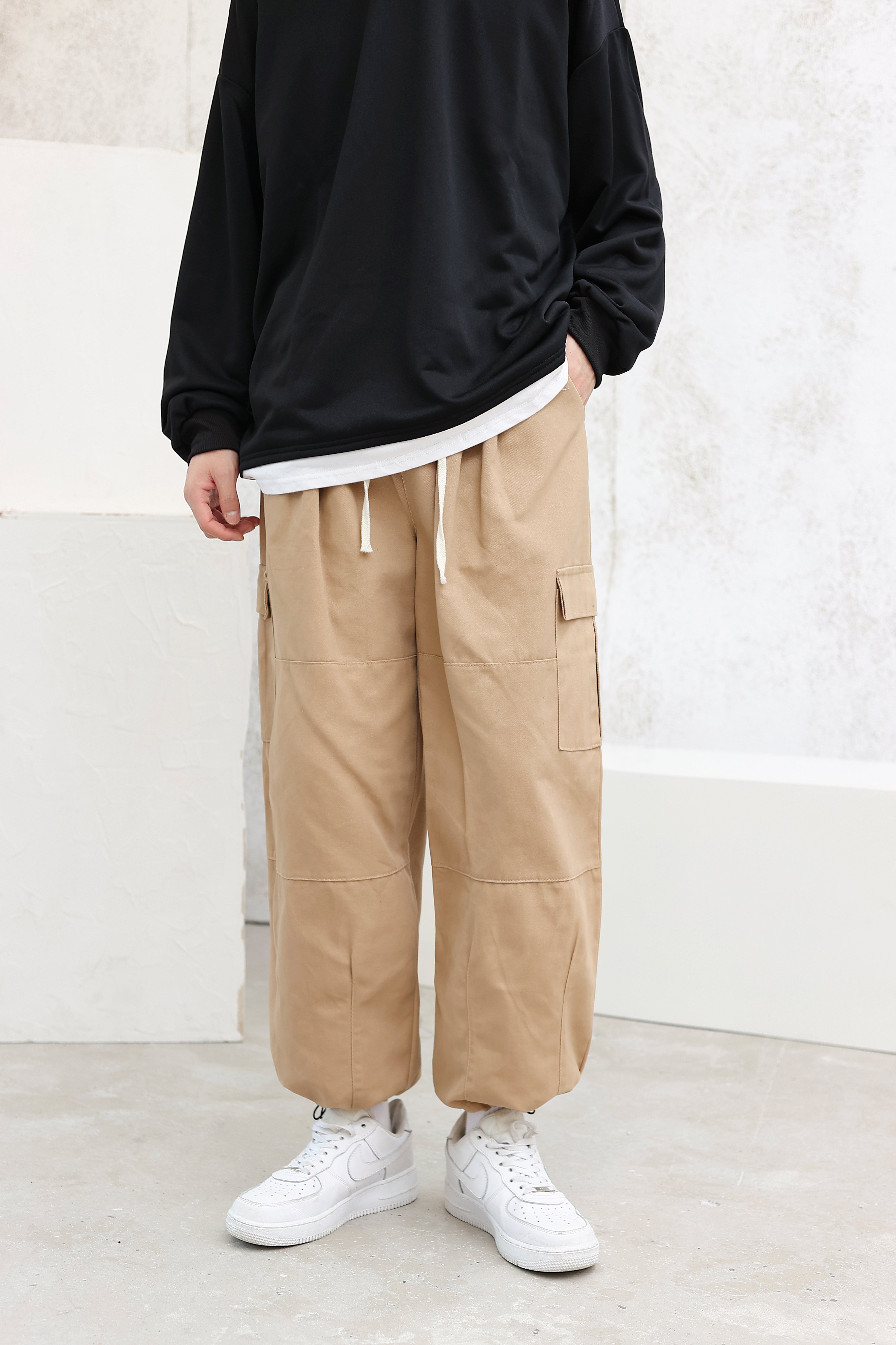 Wide Leg Cargo Pants - nightcity clothing