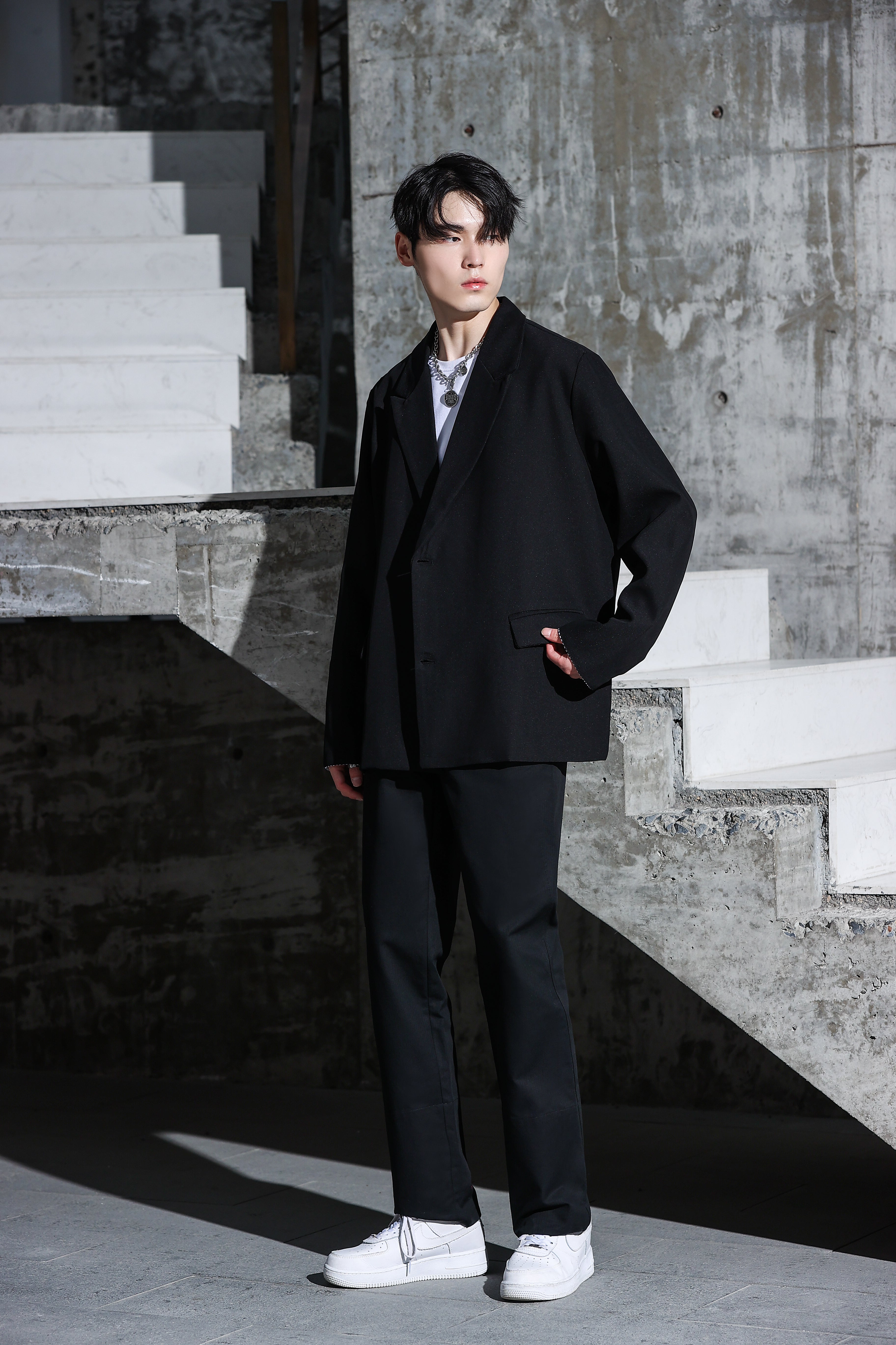Oversized Suit Jacket II - nightcity clothing